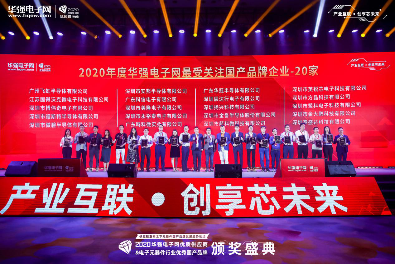乐虎游戏微半导体参加颁奖现场