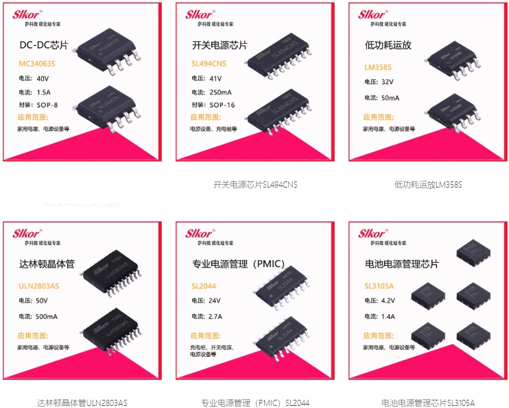 乐虎游戏微电源IC产品