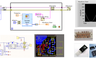 【PCB】IGBT半桥功率管驱动_IR2104芯片