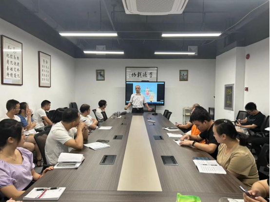 金航标kinghelm总监周沼全，开发服务大客户员工培训