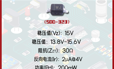 稳压二极管BZT52C15S：确保电子产品稳定运行的守护者